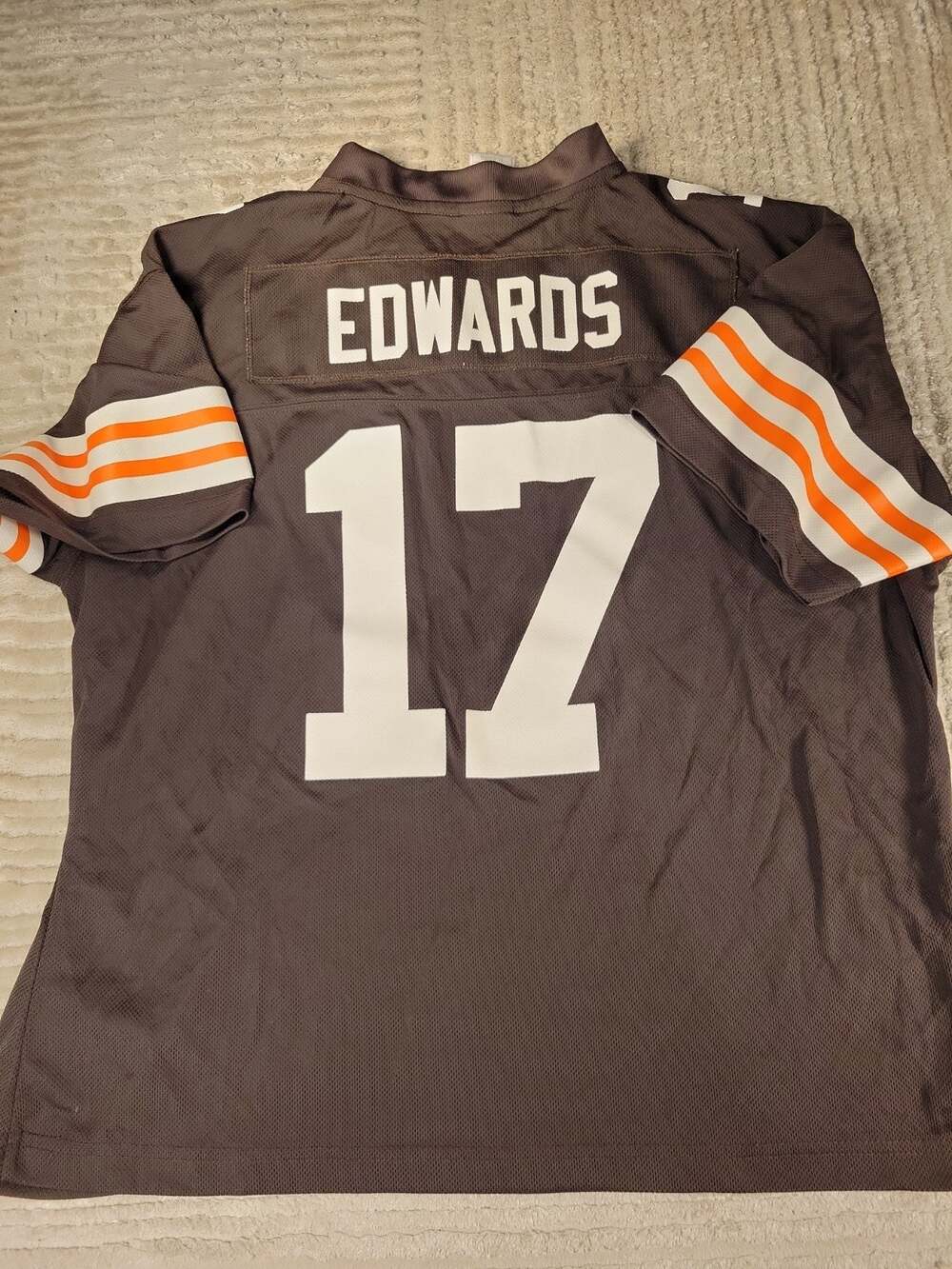 Reebok Braylon Edwards Cleveland Browns Football Jersey Womens XL Top Ladies